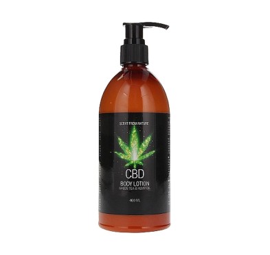 CBD - Bath and Shower - Luxe Care set - Green Tea Hemp Oil